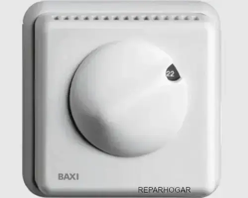 Ternostato analógico Baxi para calefacción