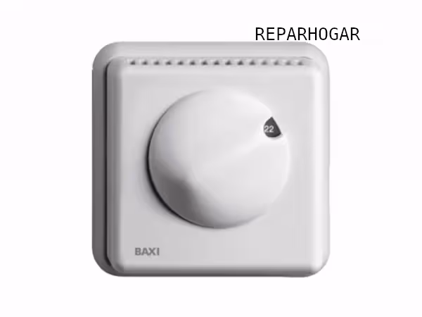 Termostato analógico Baxi para calefacción instalado por Reparhogar Barcelona